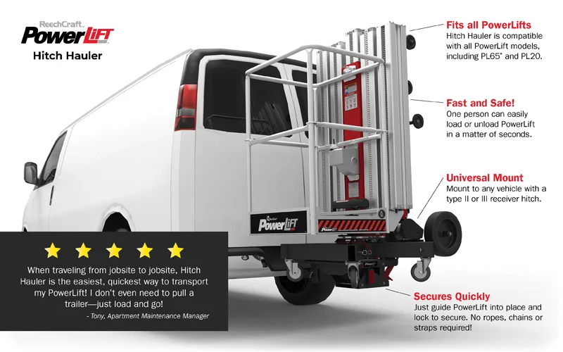 Easy Transport with Hitch Hauler | Blog | ReechCraft, Inc.